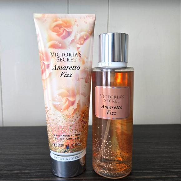 Victoria's Secret Other - Victoria's Secret Amaretto Fizz Fragrance Lotion and Mist Set - Orange
